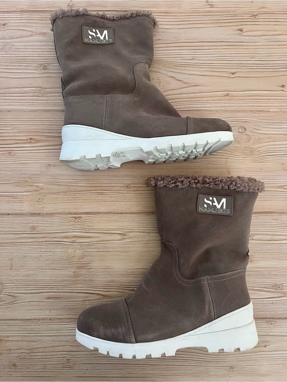 Sam Edelman Kaylee Shearling Boots – Women’s Size 9.5